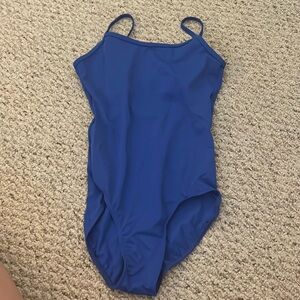 balera blue leotard - size small